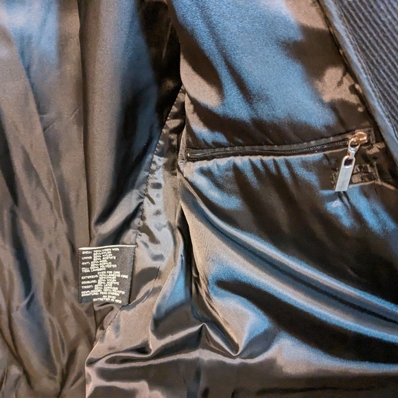 Cole Haan Coat made of 70% virgin wool Size XL in black - Picture 11 of 16